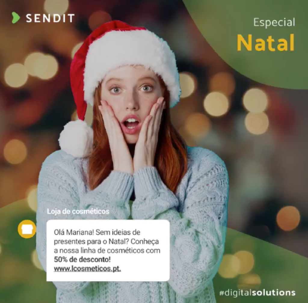 Card Especial Natal Sendit